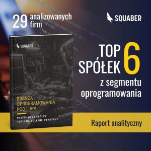 Branża oprogramowania pod lupą: TOP 6 z 29